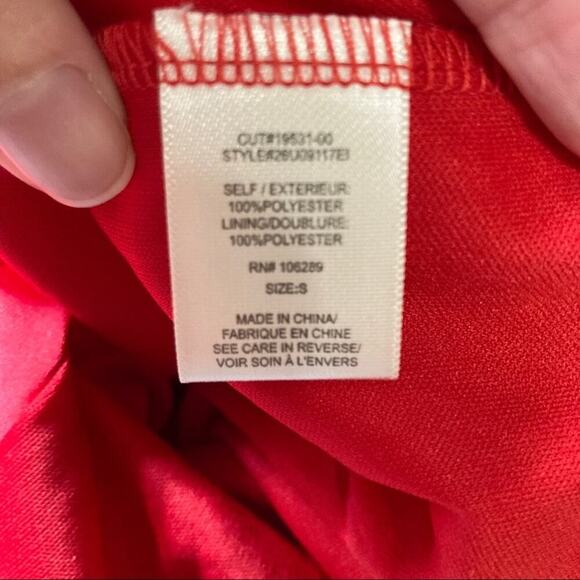 White Daisies Y2K Cherry Red Jumpsuit size S Palazzo Pants - Picture 7 of 8